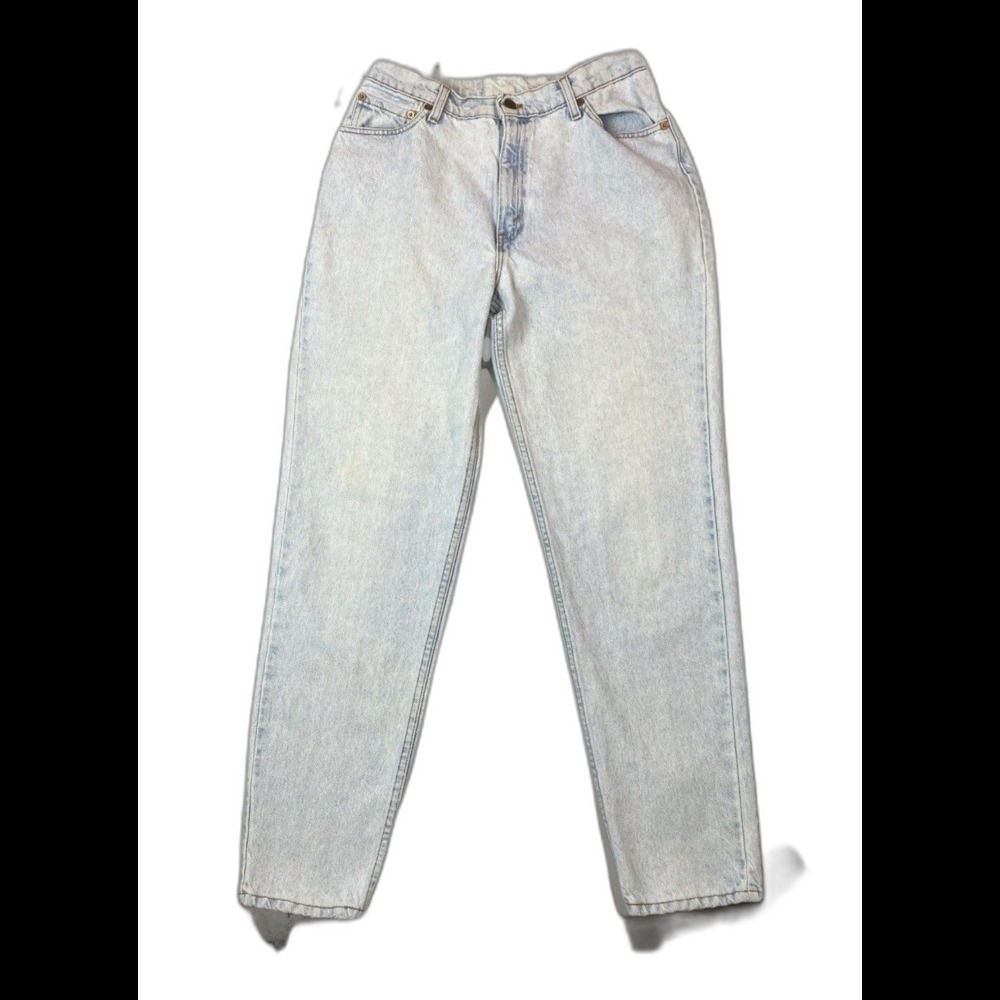 Vintage 90s Levi’s 512 Light Wash High Rise Tapered Mom Jeans USA Made 29x29**